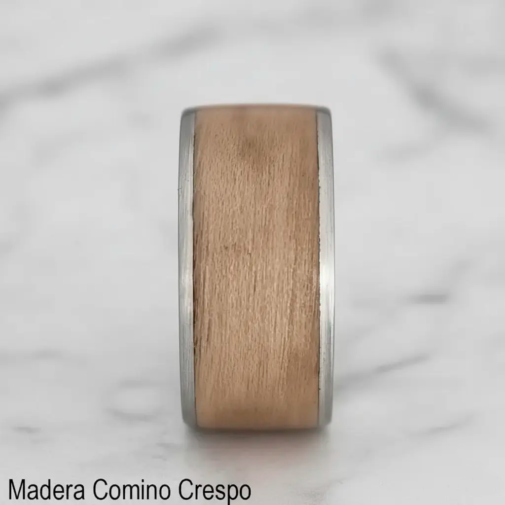 Anillo Cinta de Naturaleza – 10mm - Imagen 3