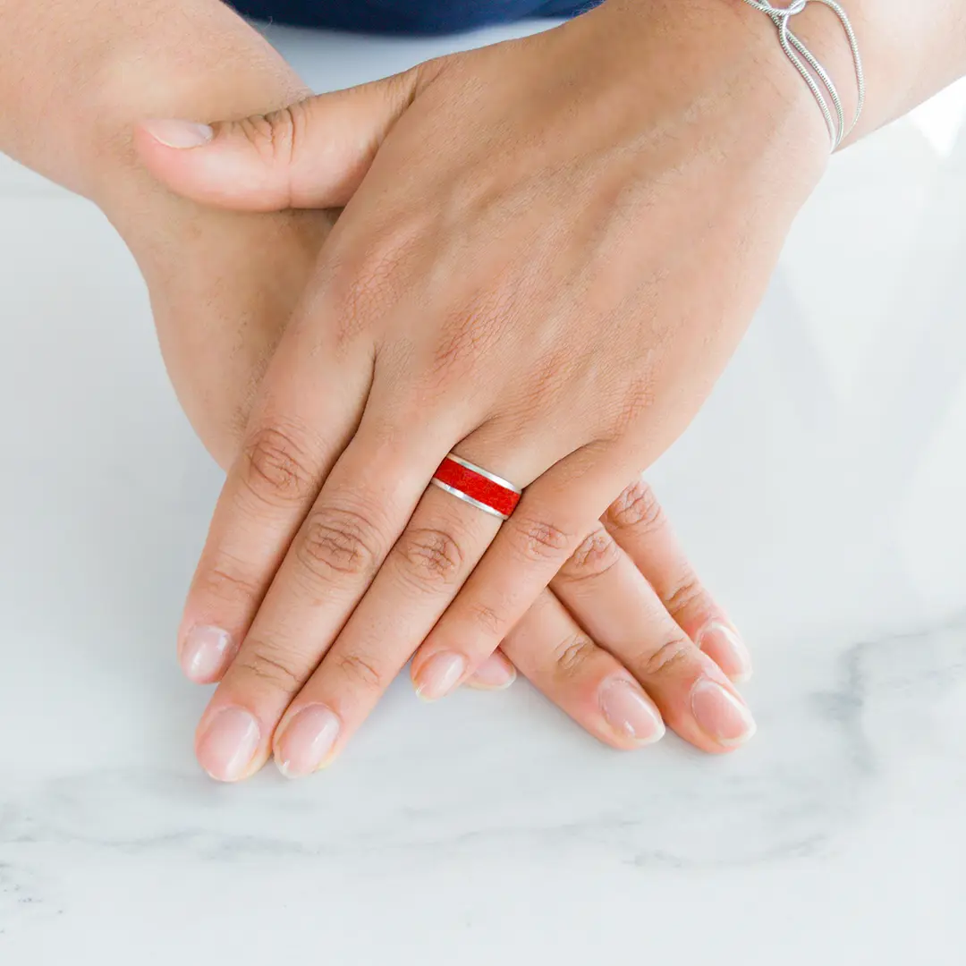 Anillo Cinta de Naturaleza