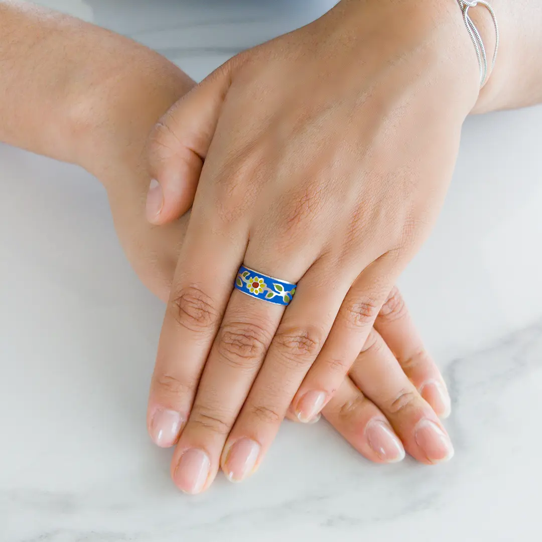 Anillo Flores de Luz