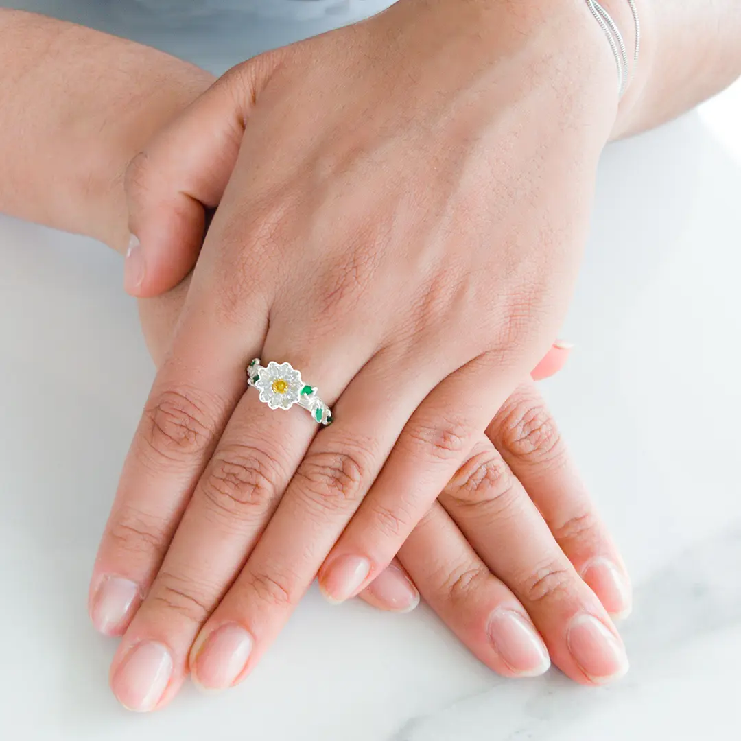 Anillo Flor del Paraíso