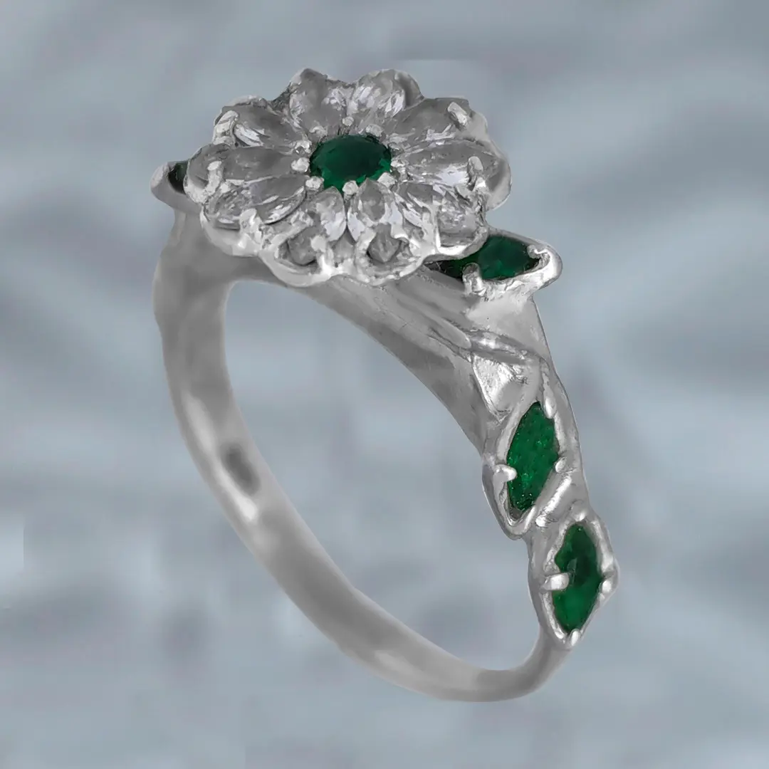 Anillo Flor del Paraíso
