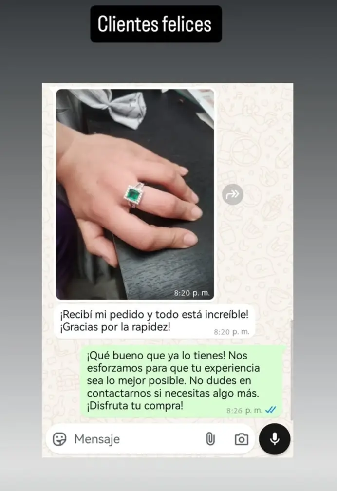 Reseña de cliente Velloria