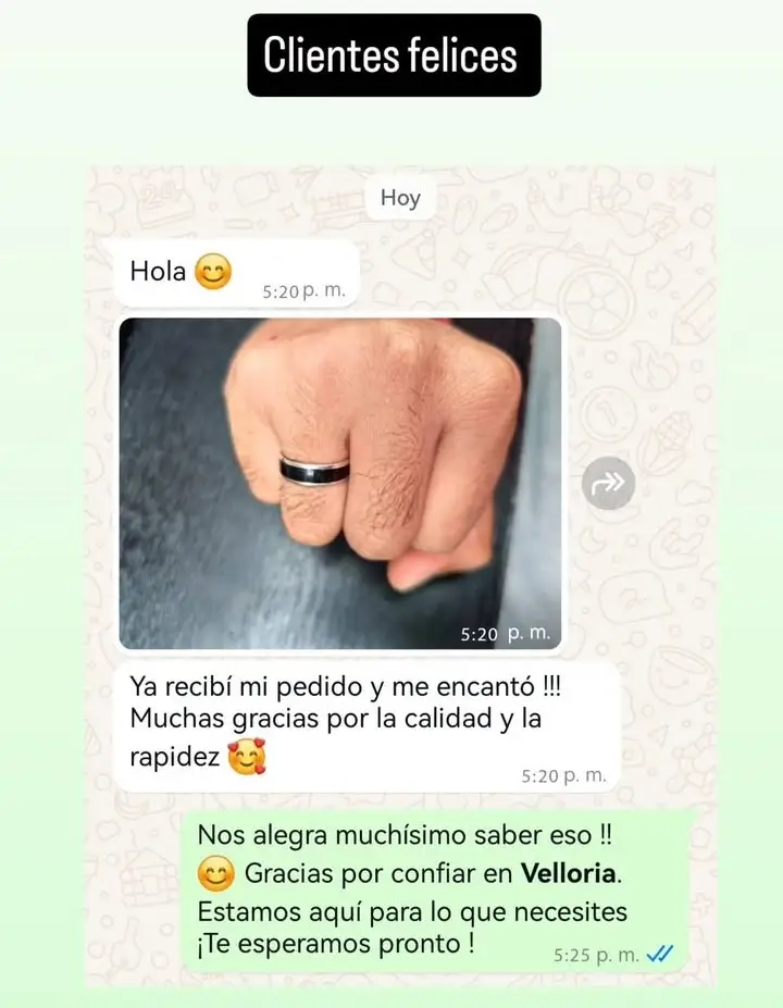 Reseña de cliente Velloria